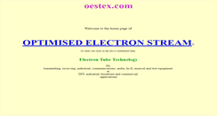 Desktop Screenshot of oestex.com